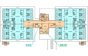 ゆめが丘鶴寿園　2F間取り図